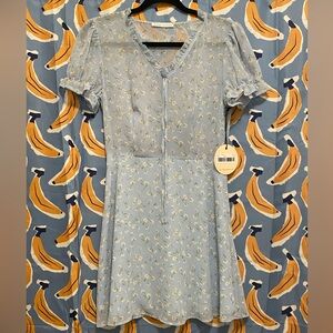 After Market - Blue Floral Dress